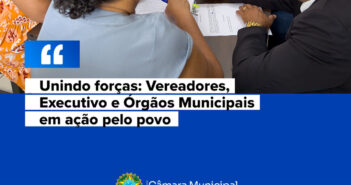 Camara Municipal de São Geraldo do Araguaia unindo forças: Vereadores, Executivo e Órgãos Municipais em ação pelo povo.